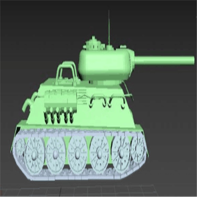 宁德充气军用坦克模型